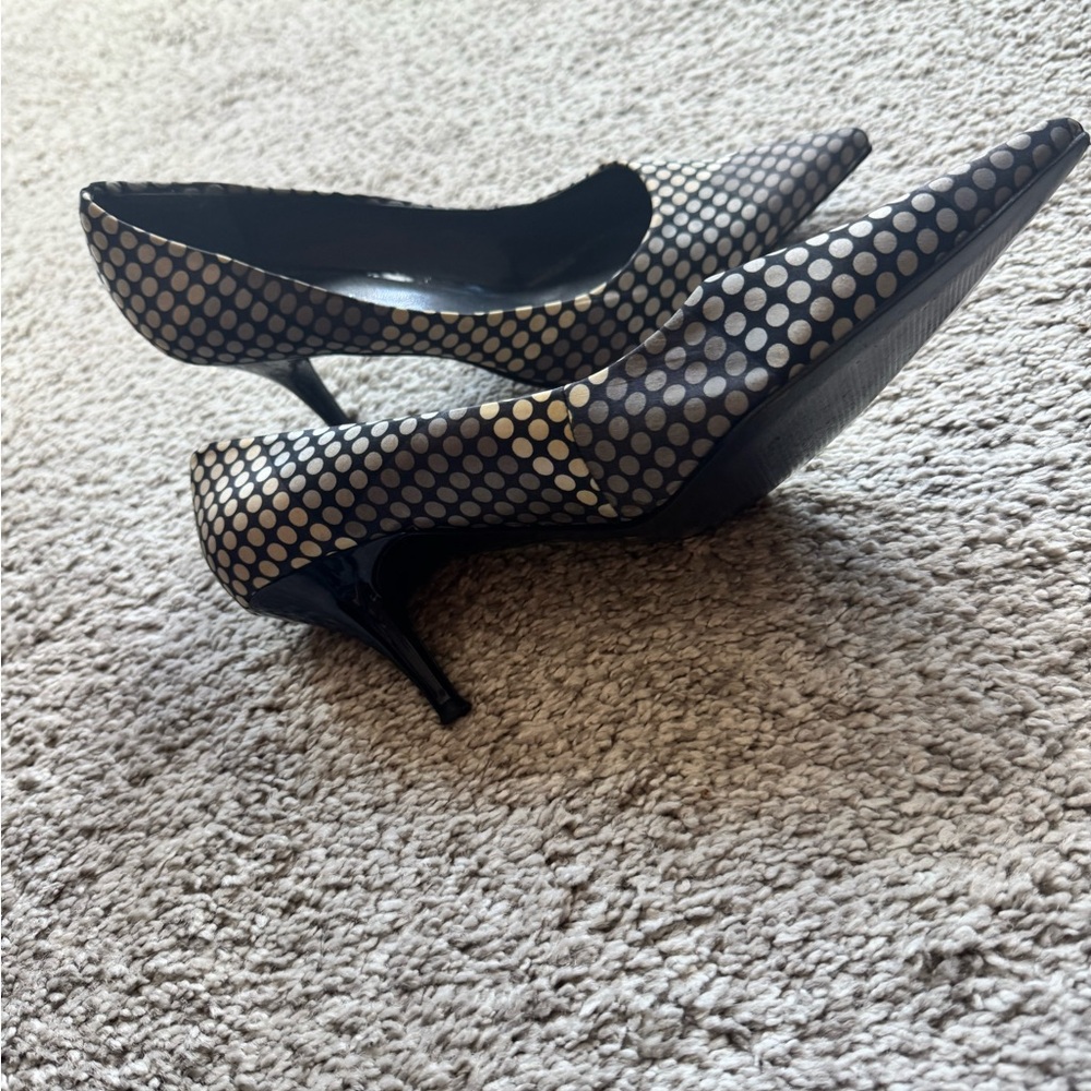 Nine West women’s Polka Dot High Heels
